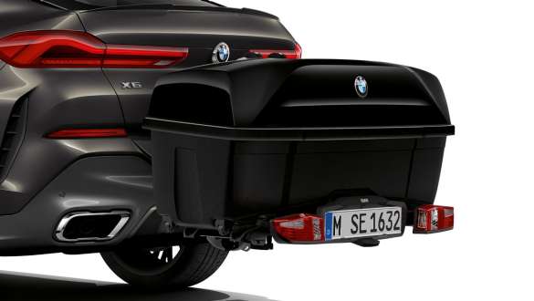 BMW galinis aptakas iš anglies pluošto BMW X6 G06 LCI BMW X6 G06 LCI BMW galinis aptakas iš anglies pluošto M Performance Parts dalys